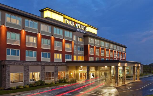 Отель Four Points by Sheraton Columbus Ohio Airport США, Колумбус - отзывы, цены и фото номеров - забронировать отель Four Points by Sheraton Columbus Ohio Airport онлайн вид на фасад