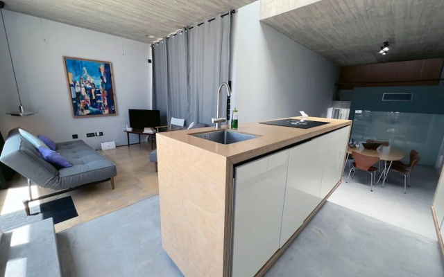 Spacious 1BR Penthouse With a Rooftop Terrace