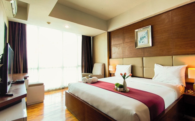 Modern 1Br With City View At Tamansari Papilio Apartment