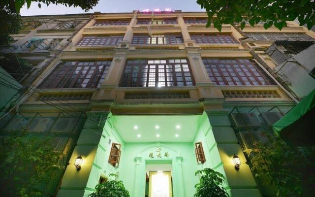 Апартаменты Guangzhou LanYueGe Apartment Beijing Road вид на фасад