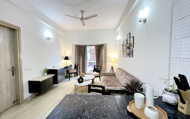 Premium 1Bhk Serviced Apartment By Bedchambers