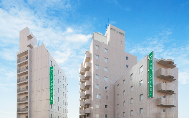 Отель GreenHotel Kitakami Япония, Китаками - отзывы, цены и фото номеров - забронировать отель GreenHotel Kitakami онлайн вид на фасад