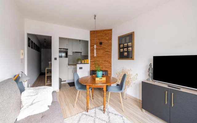 Charming apartment in Blankenberge with sea-views