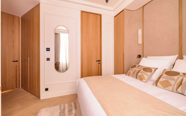 Luxury A/C Apt - 6p/3bdr - Arc de Triomphe