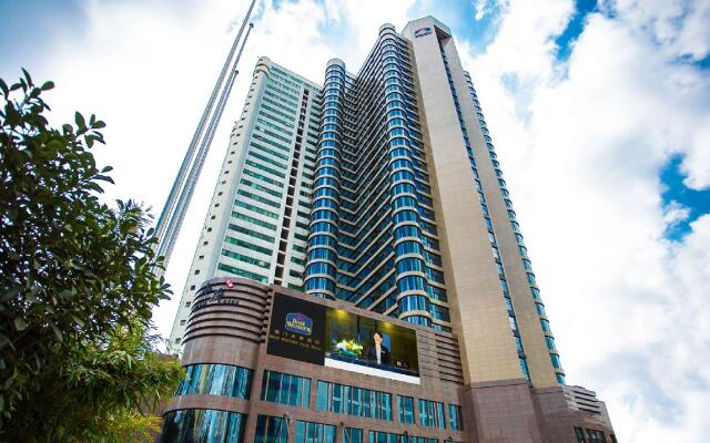 Best Western Park Hotel Xiamen Сямынь вид на фасад