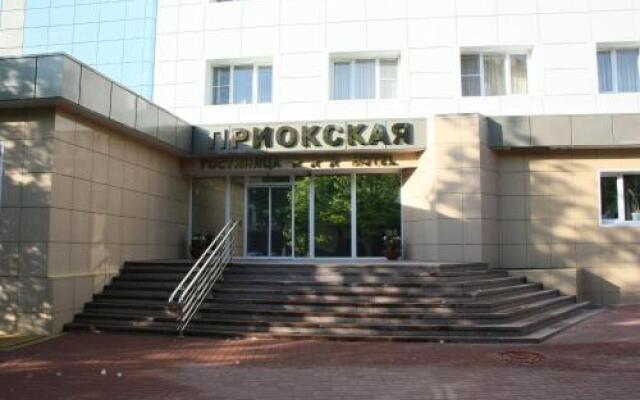 Гостиница Приокская в Калуге 10 отзывов об отеле, цены и фото номеров - забронировать гостиницу Приокская онлайн Калуга вид на фасад