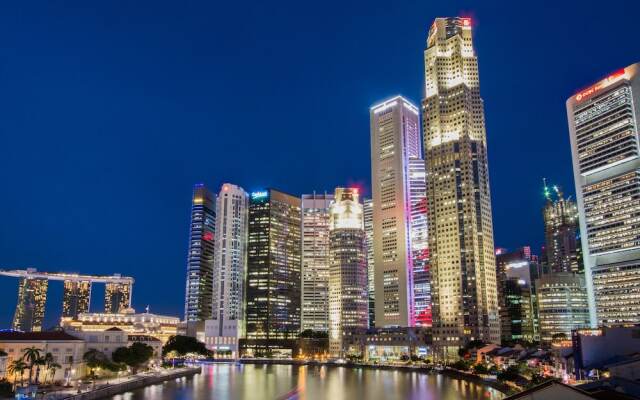 Апартаменты Heritage Apartments @ Boat Quay вид на фасад