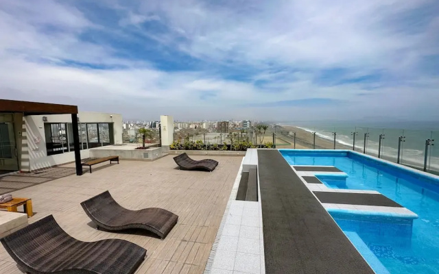 Ocean View Apartment with Pool (1206)