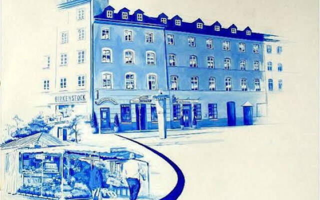 Hotel am Viktualienmarkt вид на фасад