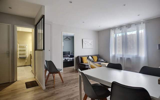 Appartement moderne de 54 m², 2 chambres