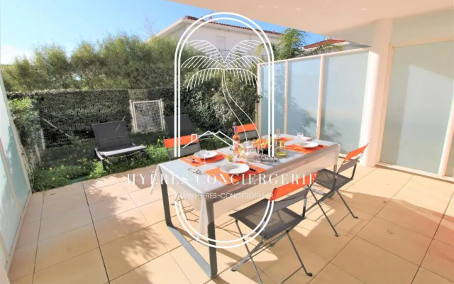 Au bout de la rue la Mer- T3 jardin/piscine PARKING/WIFI