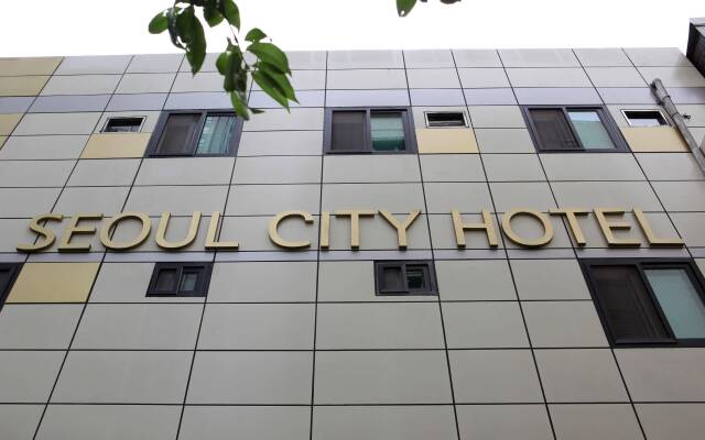 Отель Seoul City Hotel Южная Корея, Сеул - отзывы, цены и фото номеров - забронировать отель Seoul City Hotel онлайн вид на фасад