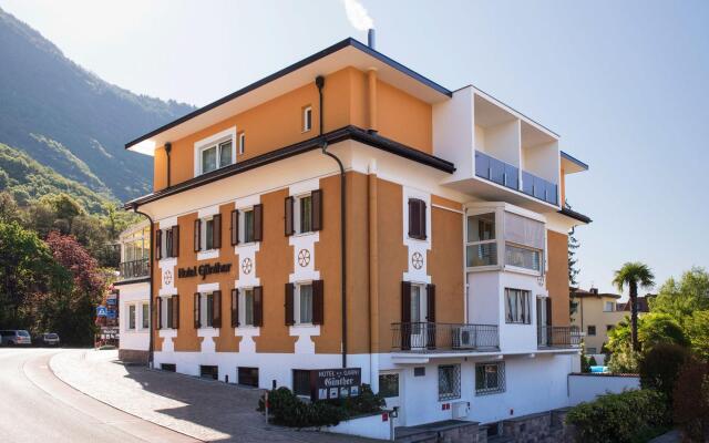 Hotel Garni Gunther Лана вид на фасад
