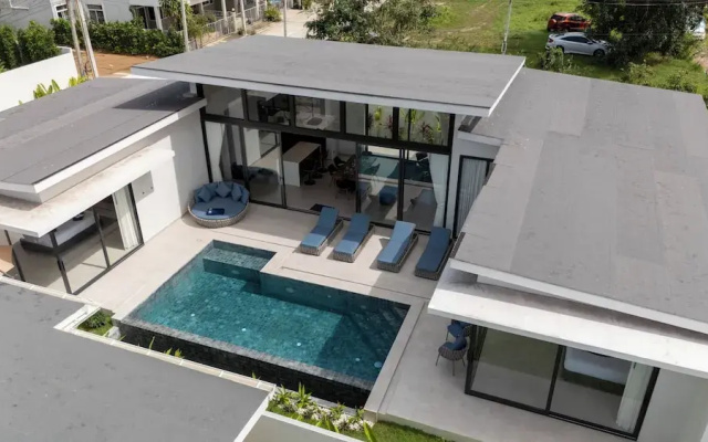 3BR Pool Villa withBBQ Near Beaches V279