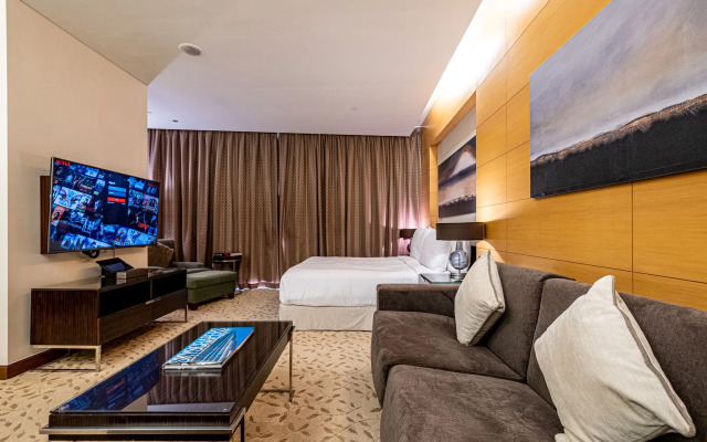 Spacious Studio Partial Burjview at The Address Dubai Mall