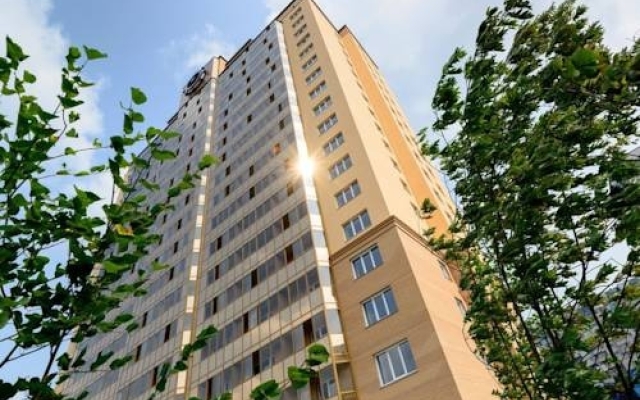Гостиница ApartHotel Lazurnyy в Новосибирске 1 отзыв об отеле, цены и фото номеров - забронировать гостиницу ApartHotel Lazurnyy онлайн Новосибирск вид на фасад