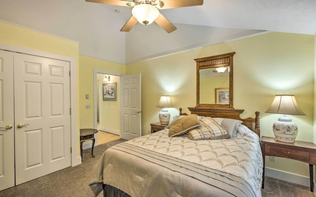 Near Ice Fishing & Snowmobiling: Frankfort Home