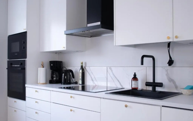A stylish and quiet apartment in a great location
