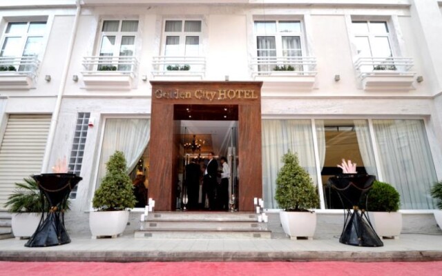 Отель Golden City Hotel Албания, Тирана - отзывы, цены и фото номеров - забронировать отель Golden City Hotel онлайн вид на фасад
