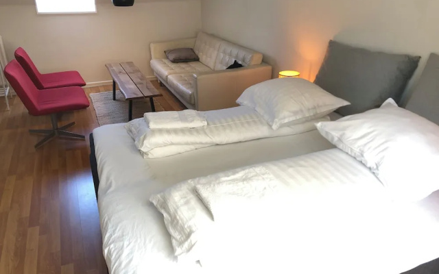 Huset ved springvandet