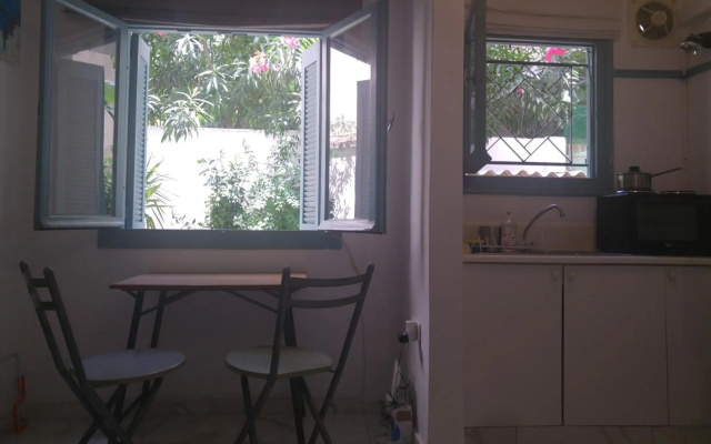 Renovated Studio with garden in heart of Athens