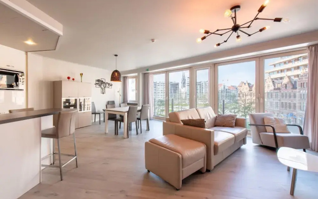 Apartment in Ostend With Marina Views