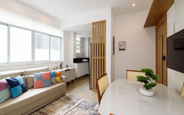 Moderno Quarto & Sala Em Copacabana | Mfb 76/203