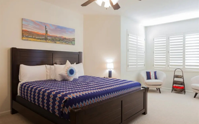 3BR Gated Ocotillo Home, Pool, Golf Course Views