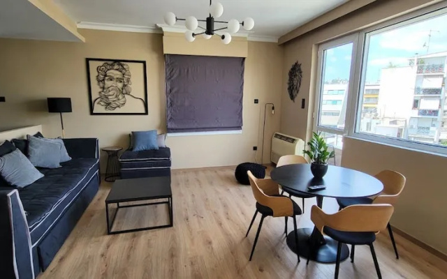 Acropolis View 2BD Apt next to Museum & Metro