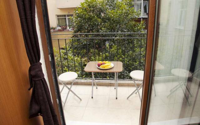 Апартаменты Taksim Ultra Vip Apartments балкон