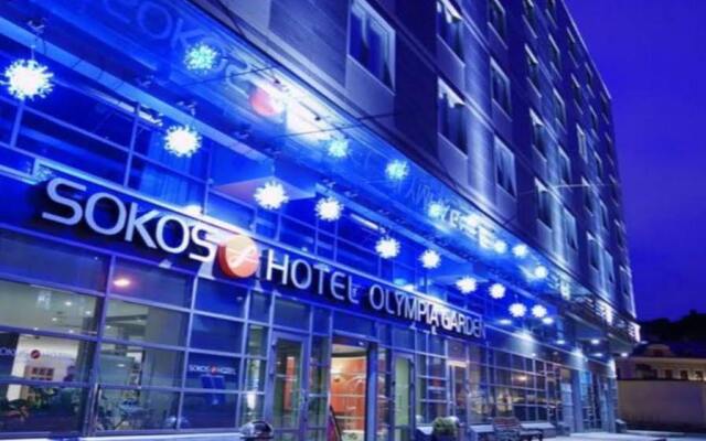 Гостиница Sokos Olympia Garden в Санкт-Петербурге - отзывы Санкт-Петербург вид на фасад