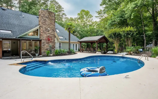 Poolside Farm Serenity Group Perfect, Cozy Gazebo