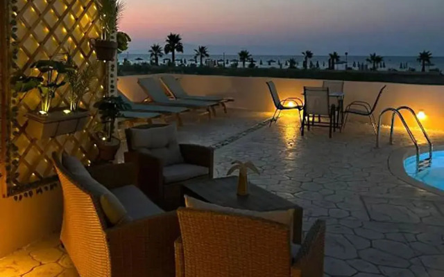 White and Blue Luxury Suites Rhodes