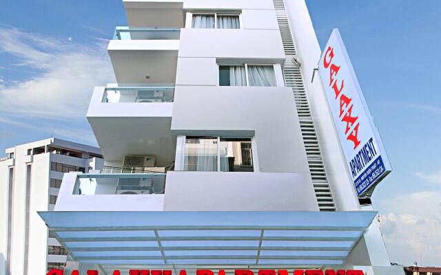 Апартаменты Galaxy Apartment вид на фасад