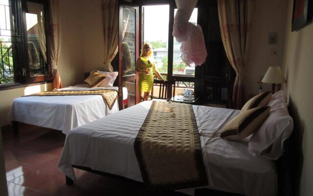 Отель Nature Homestay Хойан комната для гостей