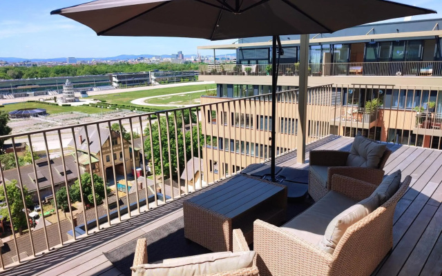 Panorama Apartment Vienna - free parking, sauna & fitness