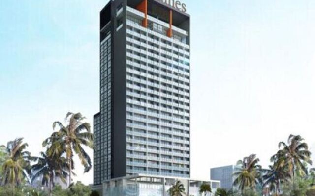 Отель Citadines Bayfront Nha Trang вид на фасад