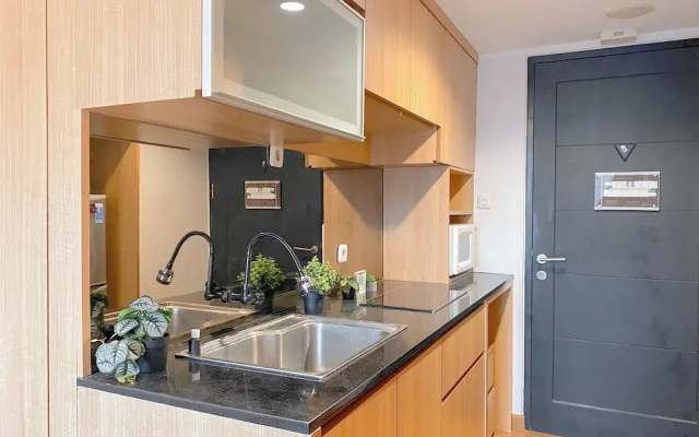 Warm Neutral Look Studio Apartment Ambassade Kuningan