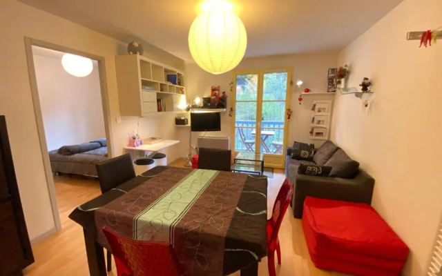 T2 alcove confortable pour 4 à 5p. Balcon. Parking