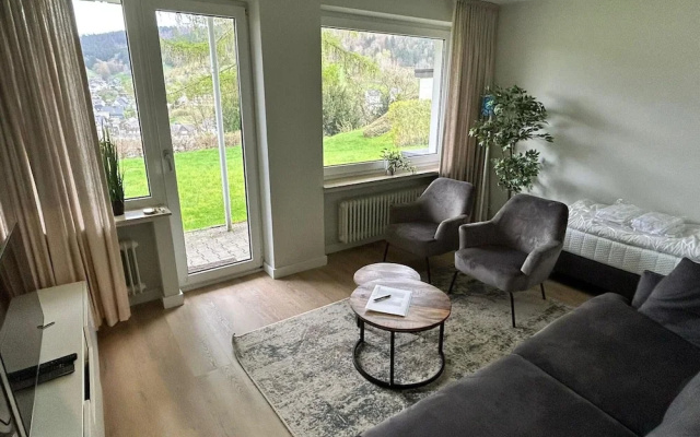 Ferienwohnung mit Terrasse bei Winterberg