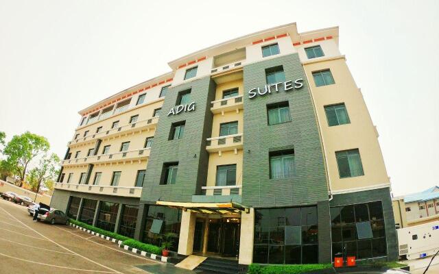 Отель Adig Suites Энугу вид на фасад