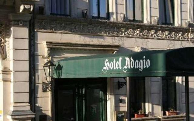 Hotel Adagio Лейпциг вид на фасад