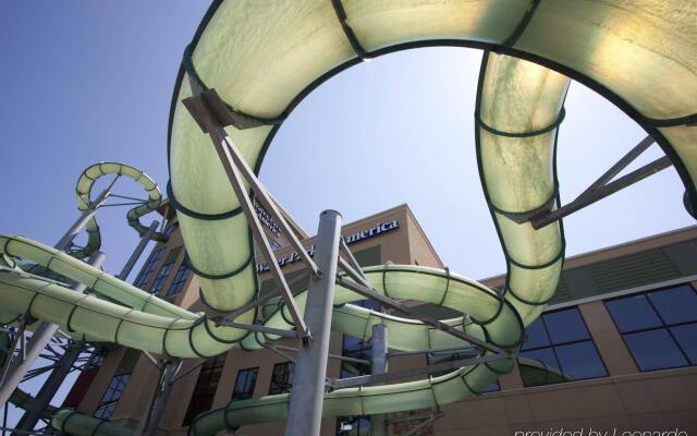 Отель Great Wolf Lodge Bloomington вид на фасад