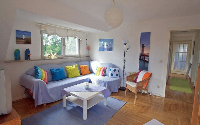 Ferienwohnung mit Terrasse und Privatsee