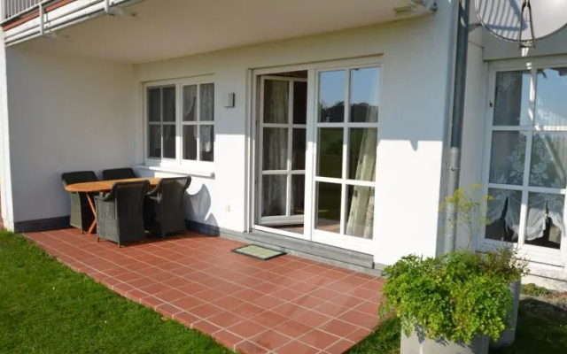 Apartment Wohnen am Wasser mit Boot