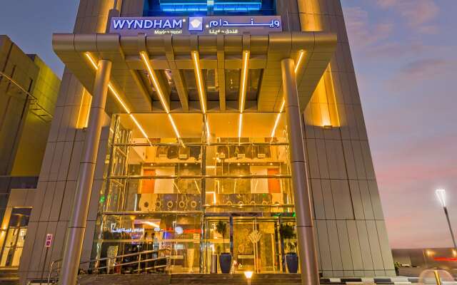 Отель Wyndham Dubai Marina вид на фасад