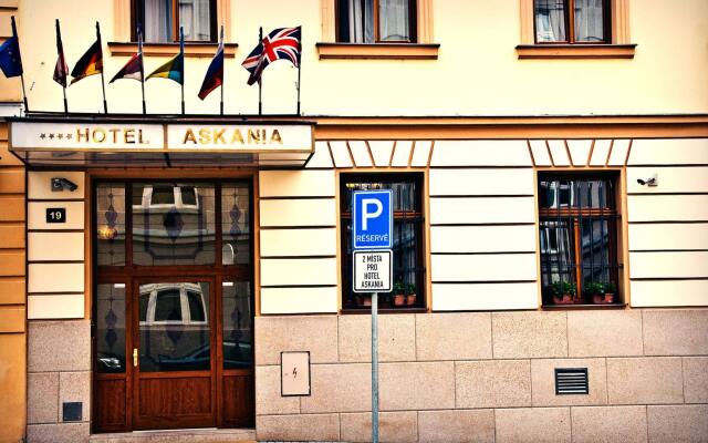 Hotel Askania Прага вид на фасад