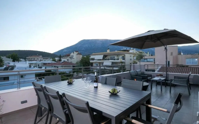 Spacious & Minimal Apartment Near Airport Paiania Coniann Filoxenia