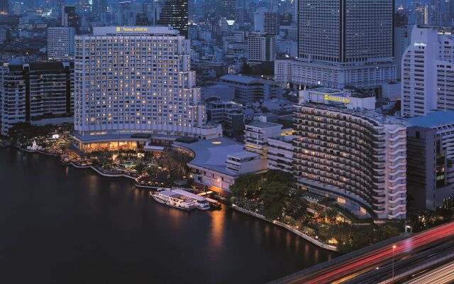 Отель Shangri-la Bangkok вид на фасад