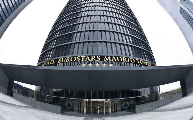 Eurostars Madrid Tower Hotel вид на фасад